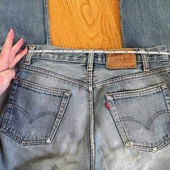 Vintage Levi’s 701 Student Jeans - Picture 2 of 12